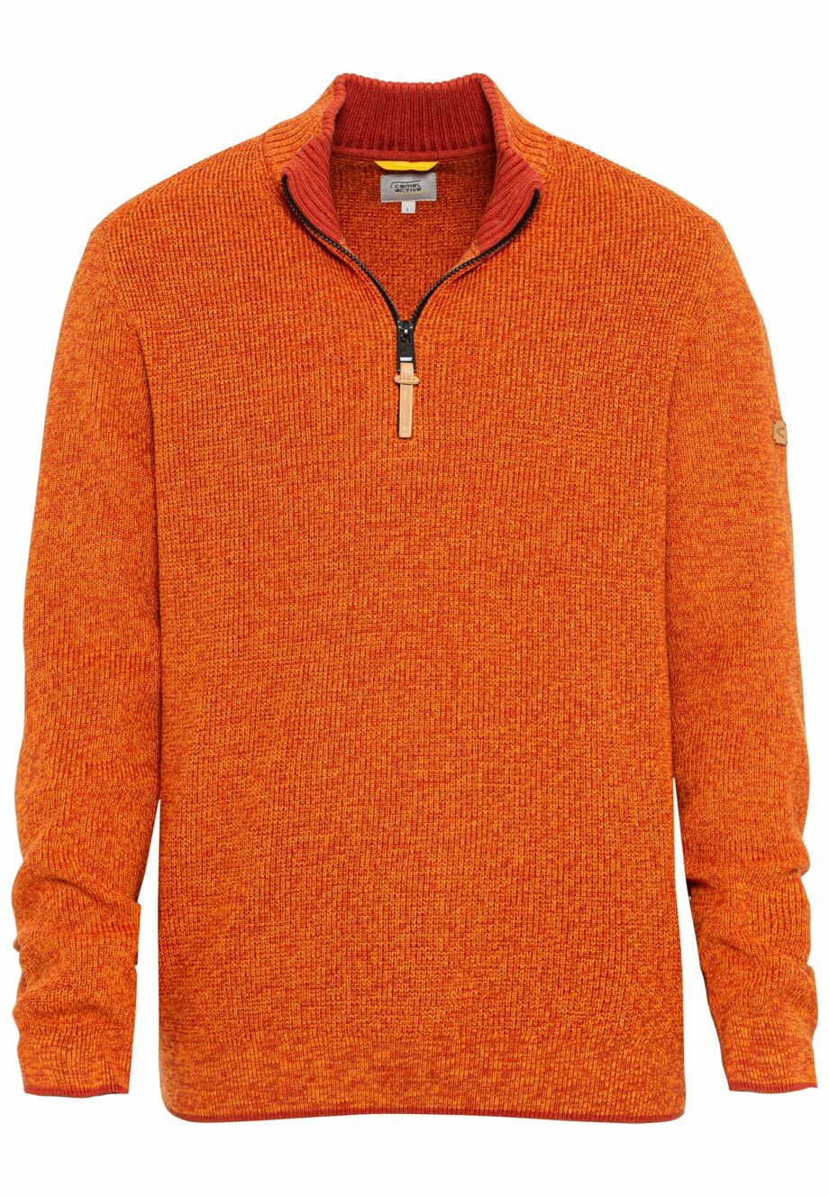 Camel Herren Stricktroyer aus Baumwollmix