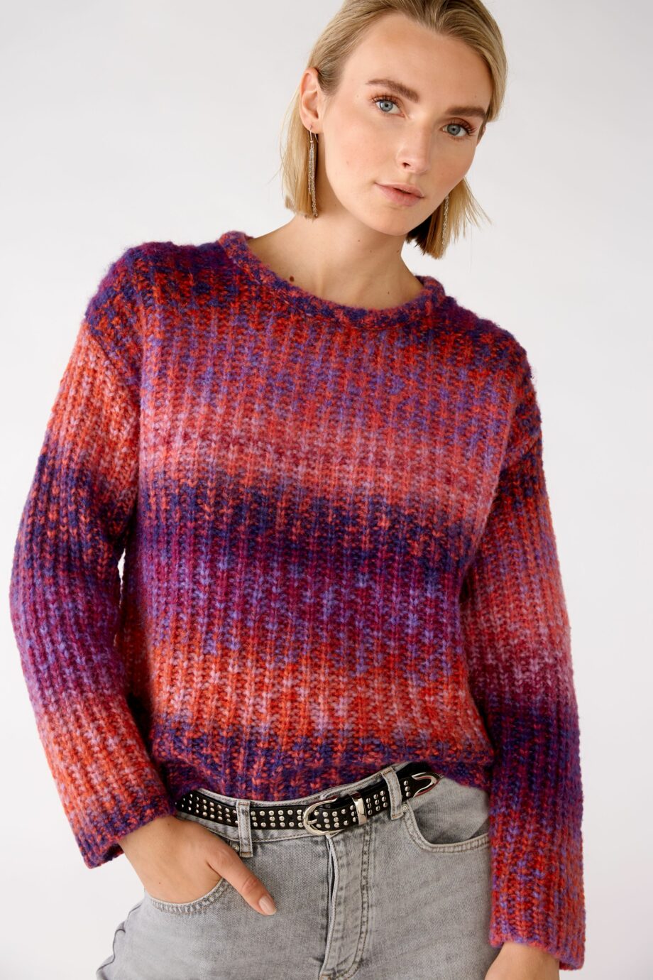 Oui Damen Pullover