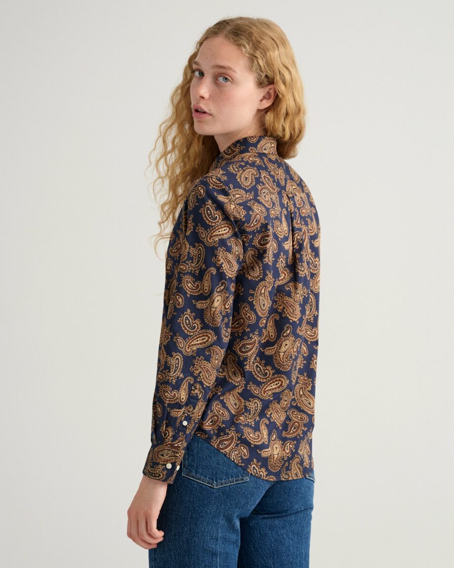 GANT Damen Bluse  Regular Fit Paisley
