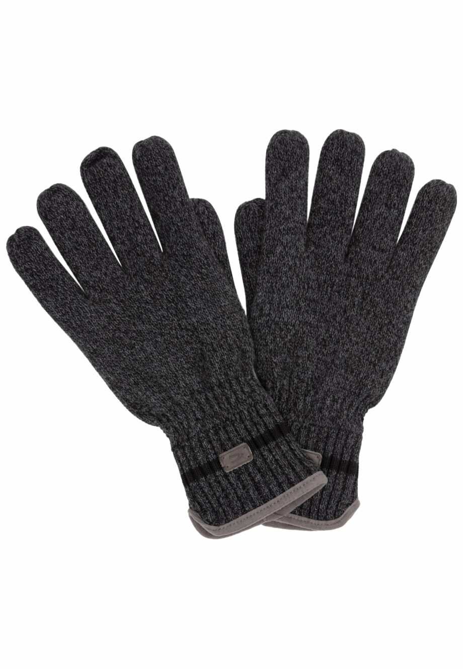 Camel Herren Gefütterte Strickhandschuhe