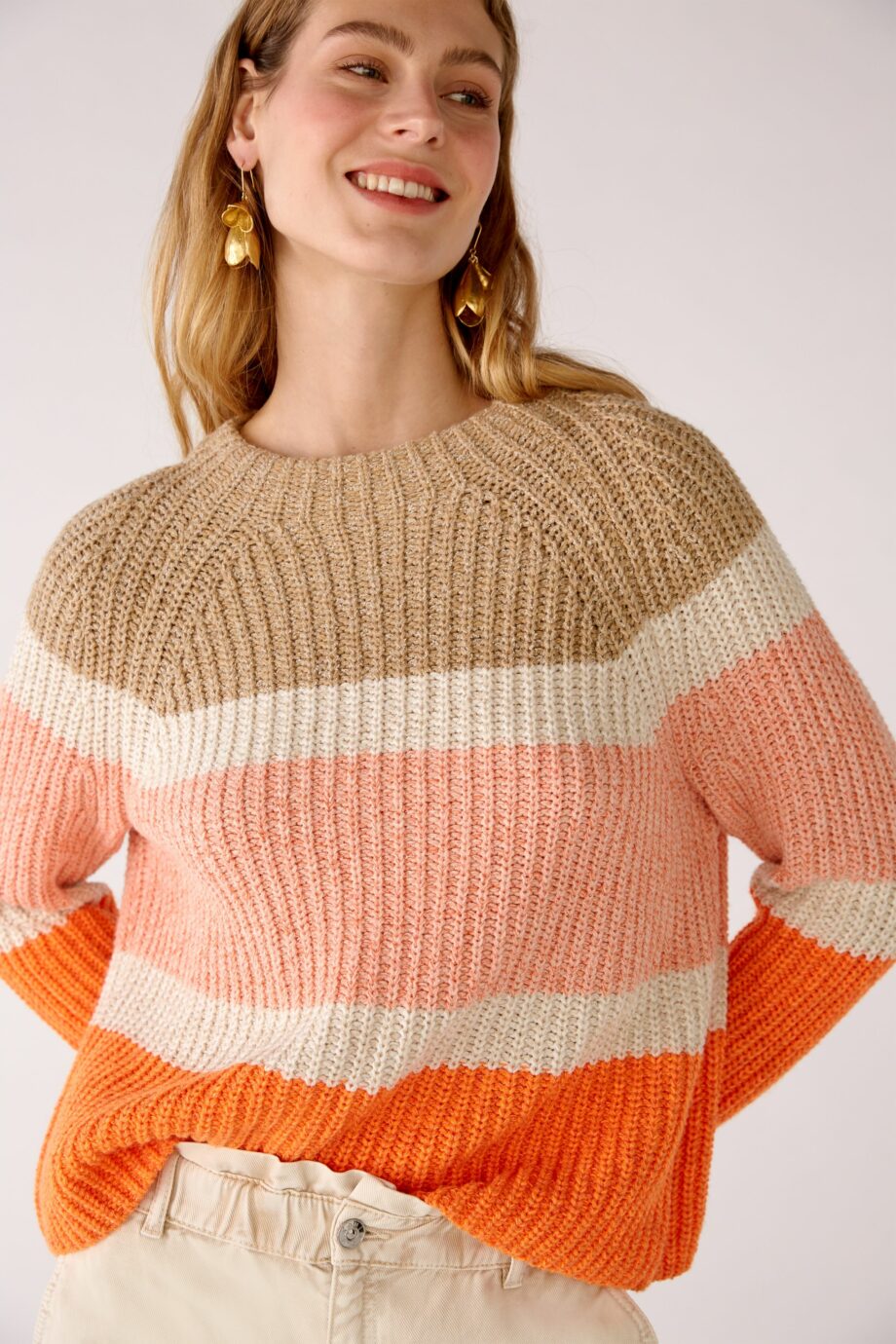Oui Damen Pullover
