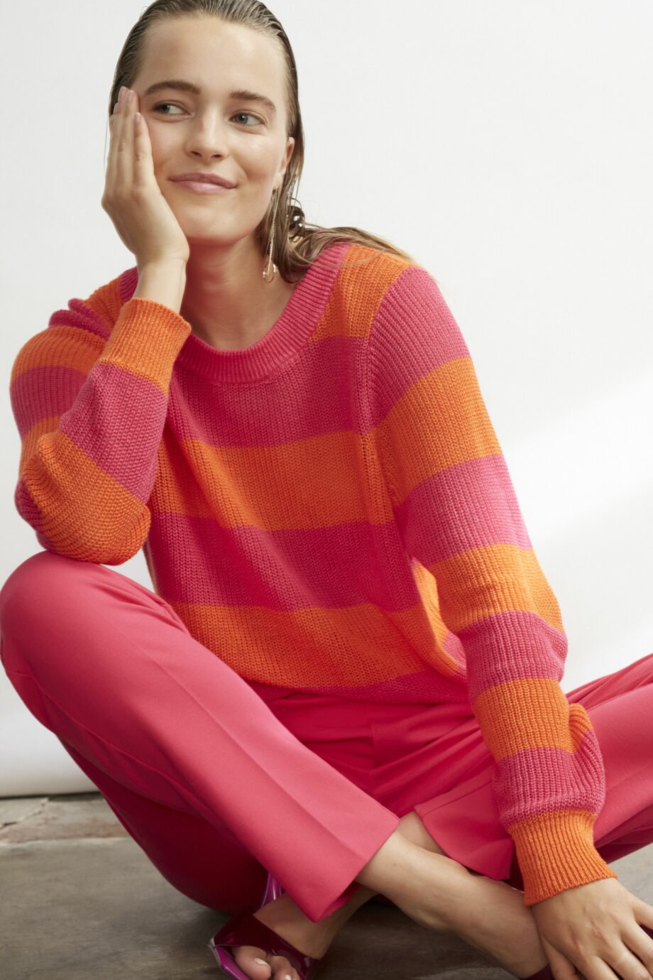 Oui Damen Pullover