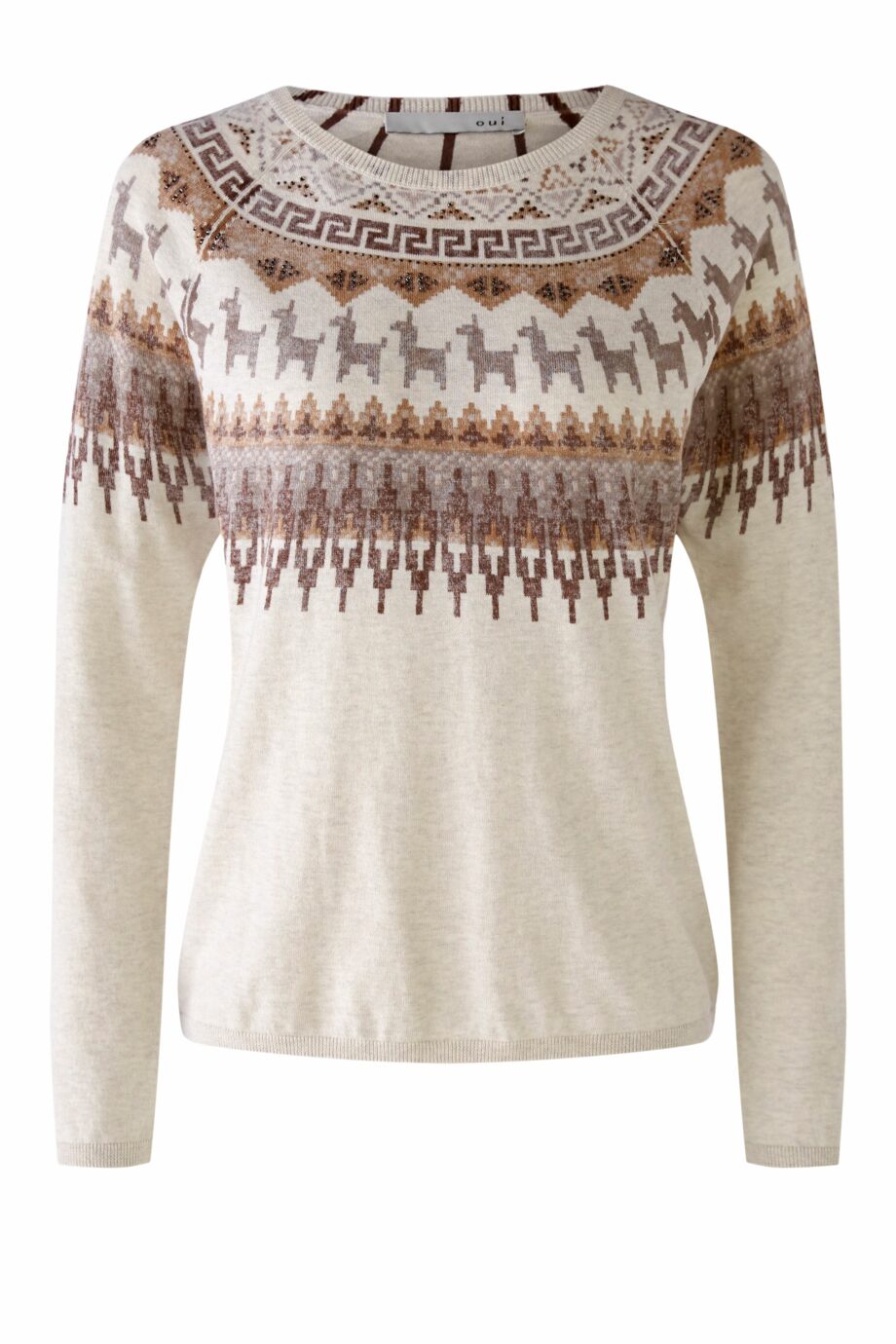Oui Damen Pullover
