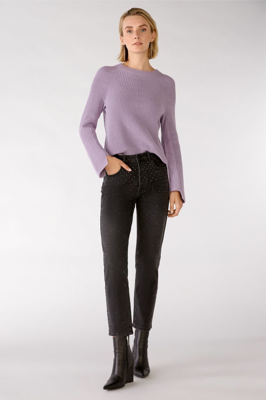 Oui Damen Pullover