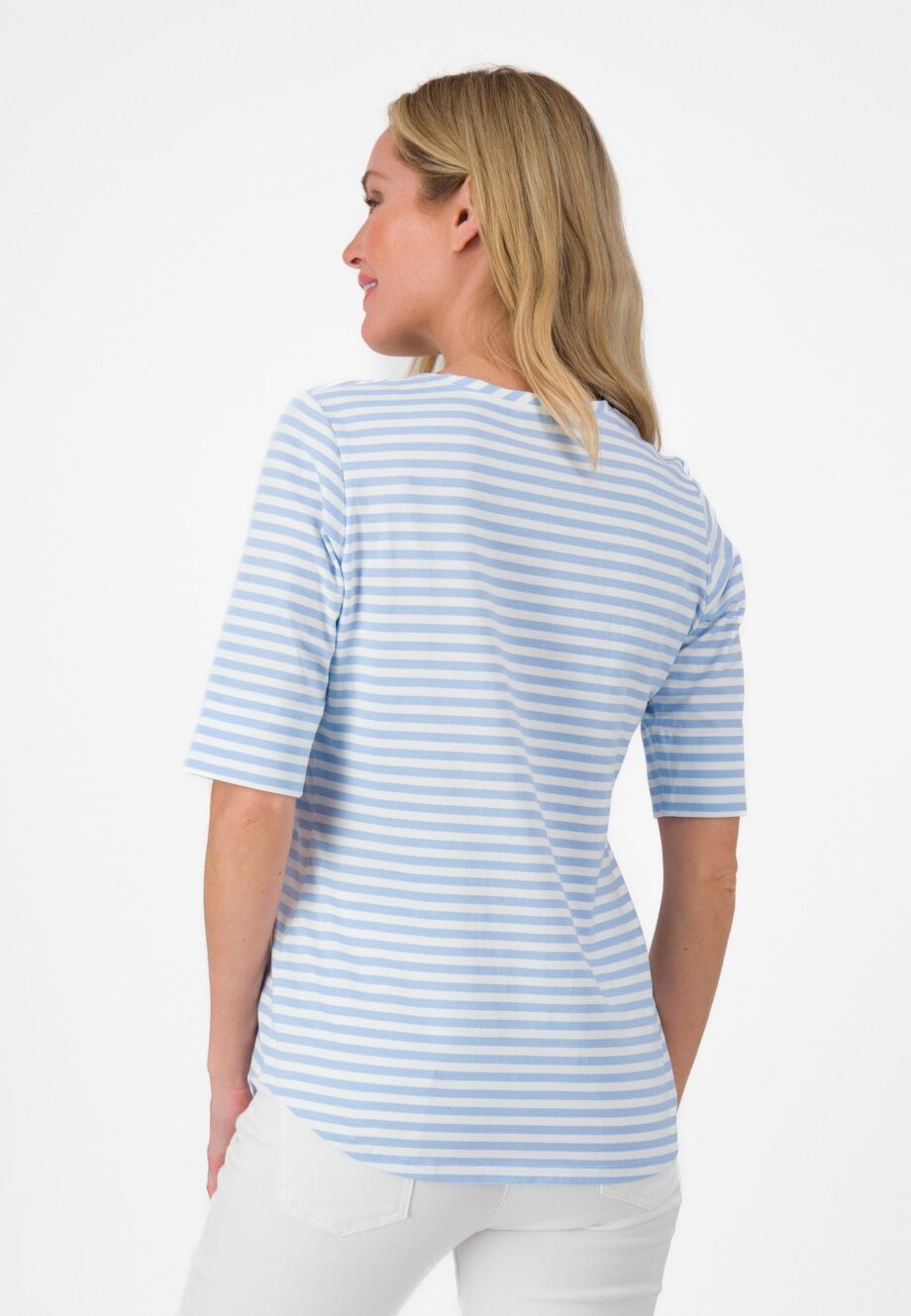 JUST WHITE Damen T-Shirt