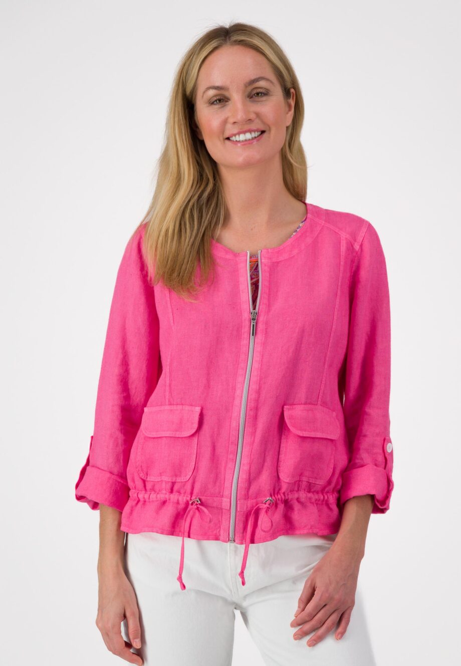 JUST WHITE Damen Jacke