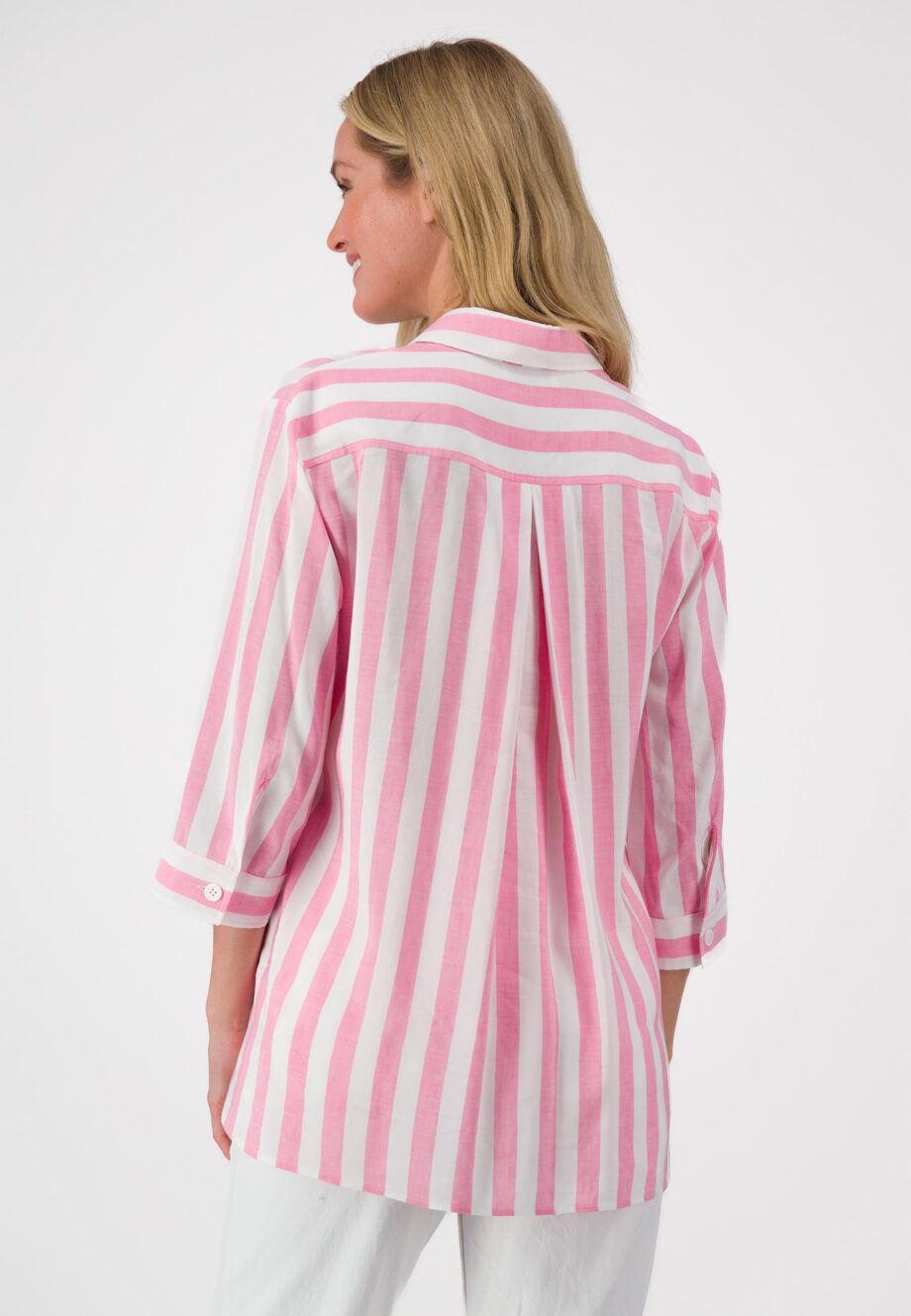 JUST WHITE Damen Bluse