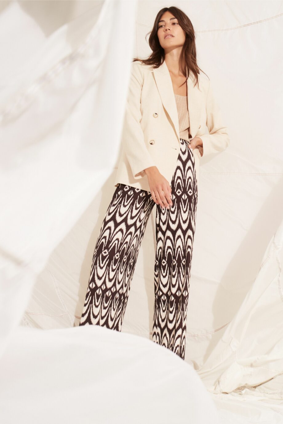 Oui Damen Hose