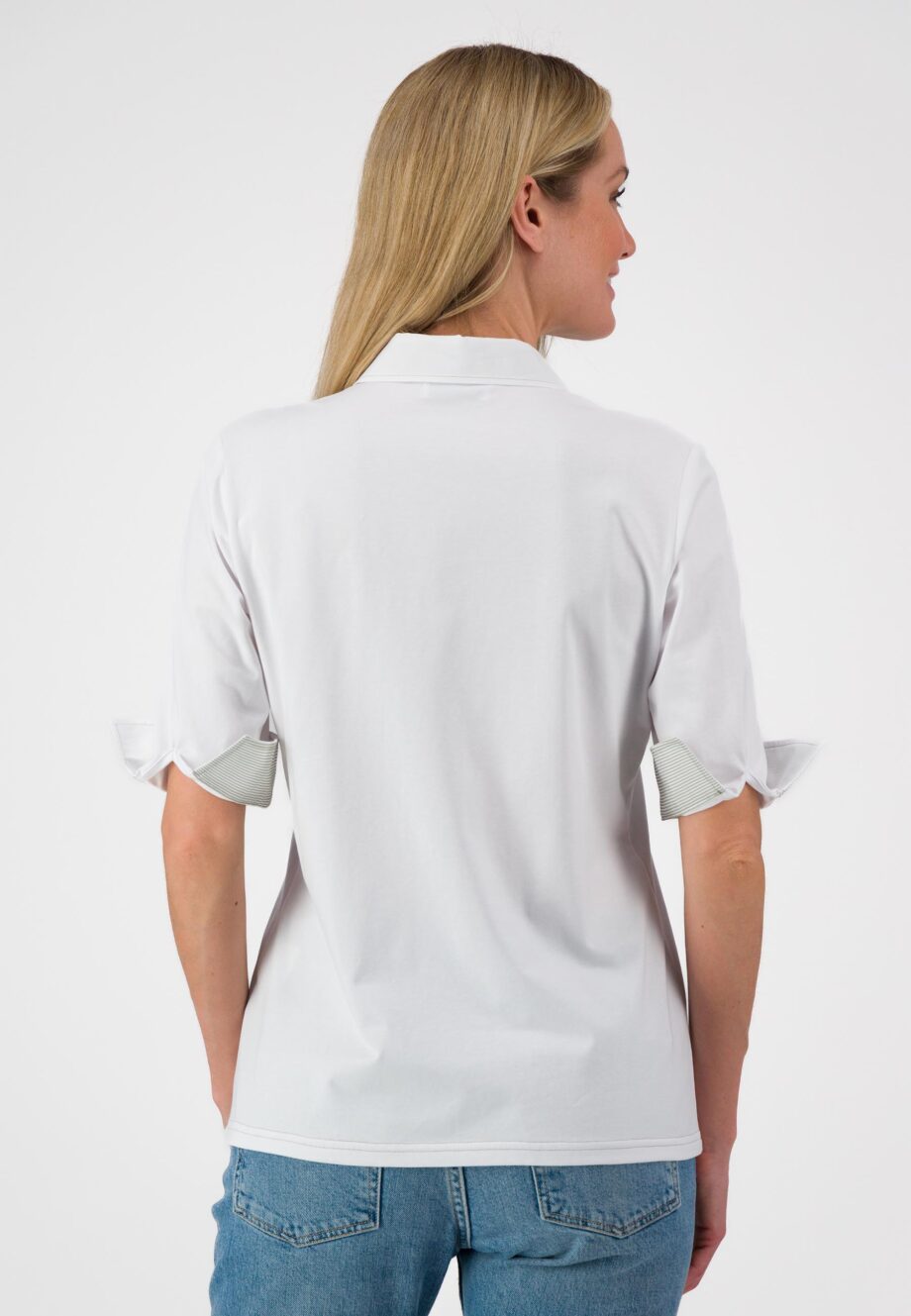 Just White Damen Bluse