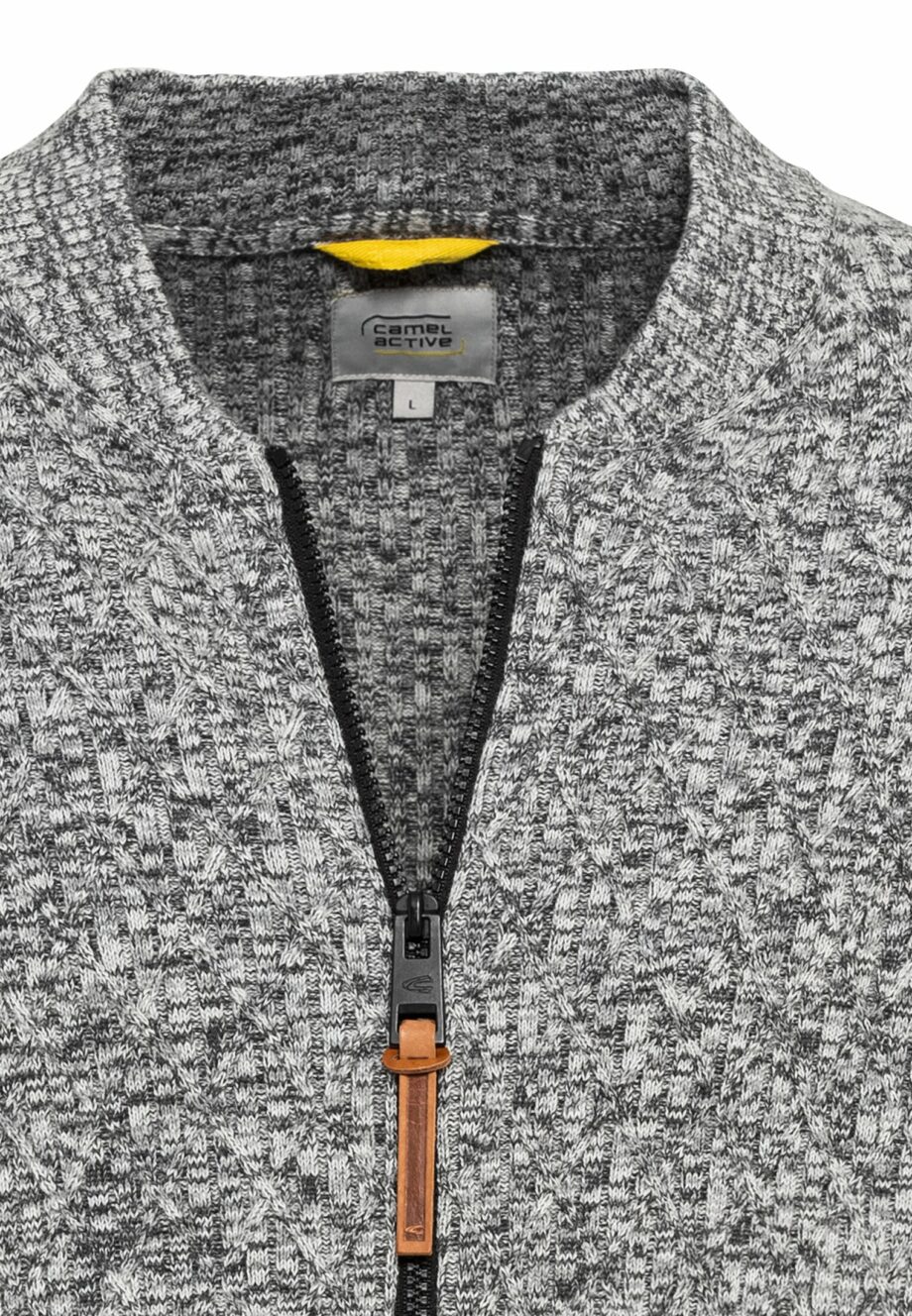 Camel Herren Strickjacke