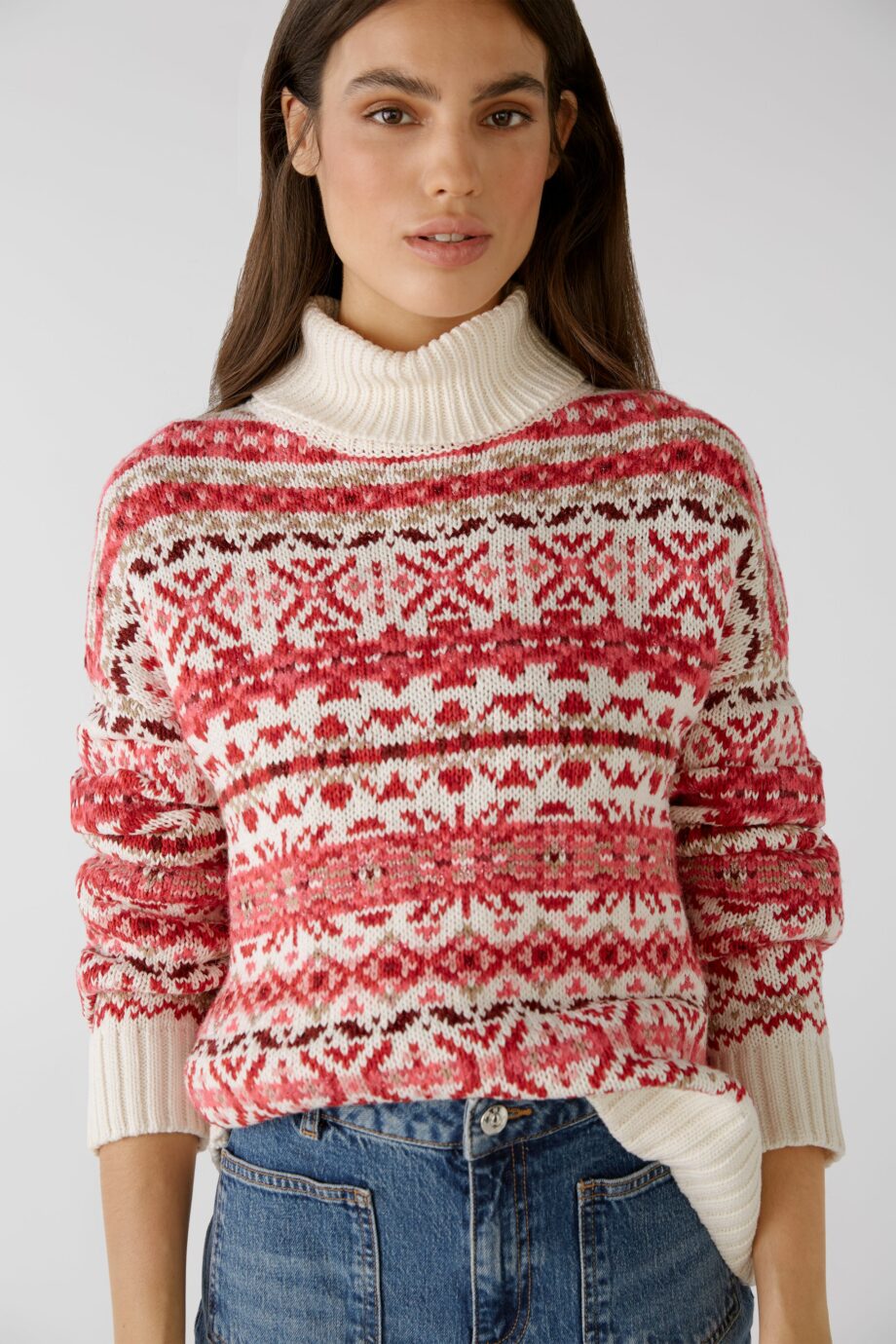 Oui Damen Pullover
