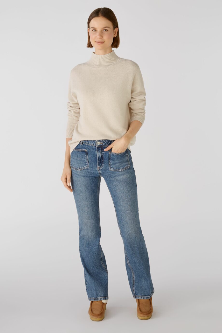 Oui Damen Pullover