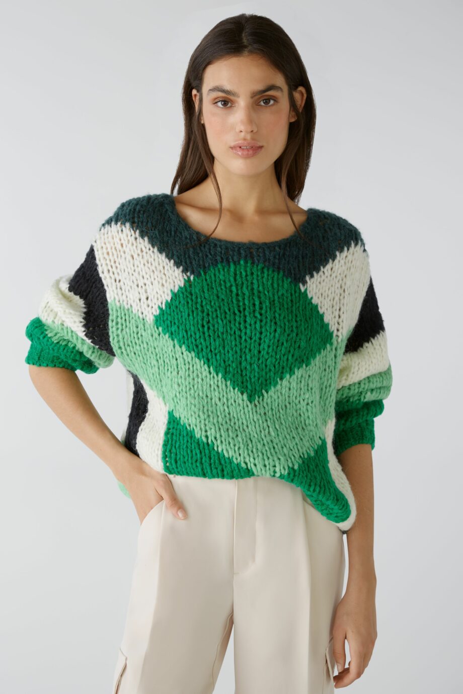 Oui Damen Pullover