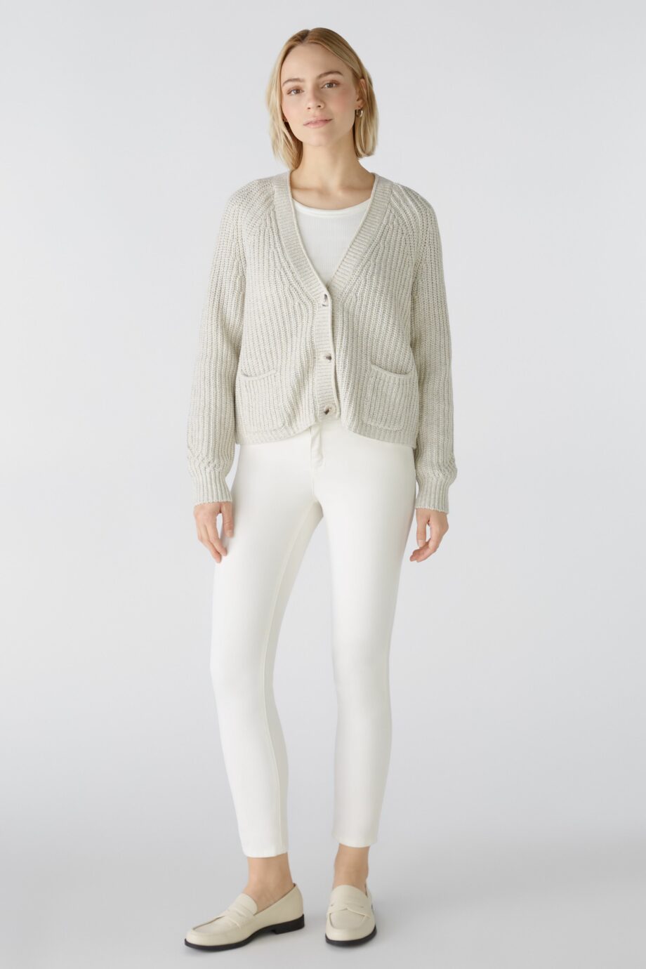 Oui Damen Strickjacke
