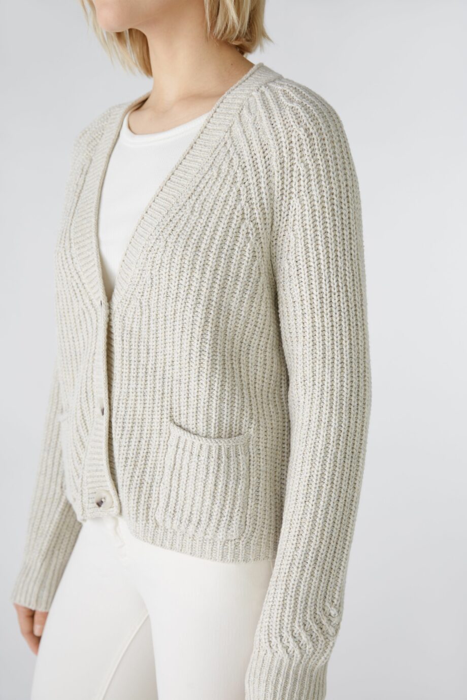Oui Damen Strickjacke