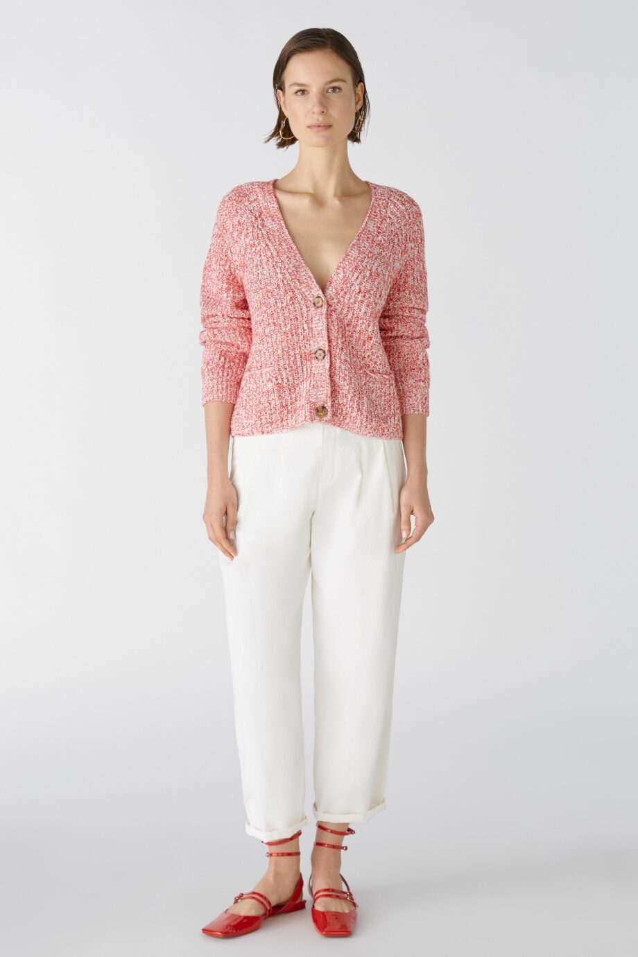 Oui Damen Strickjacke