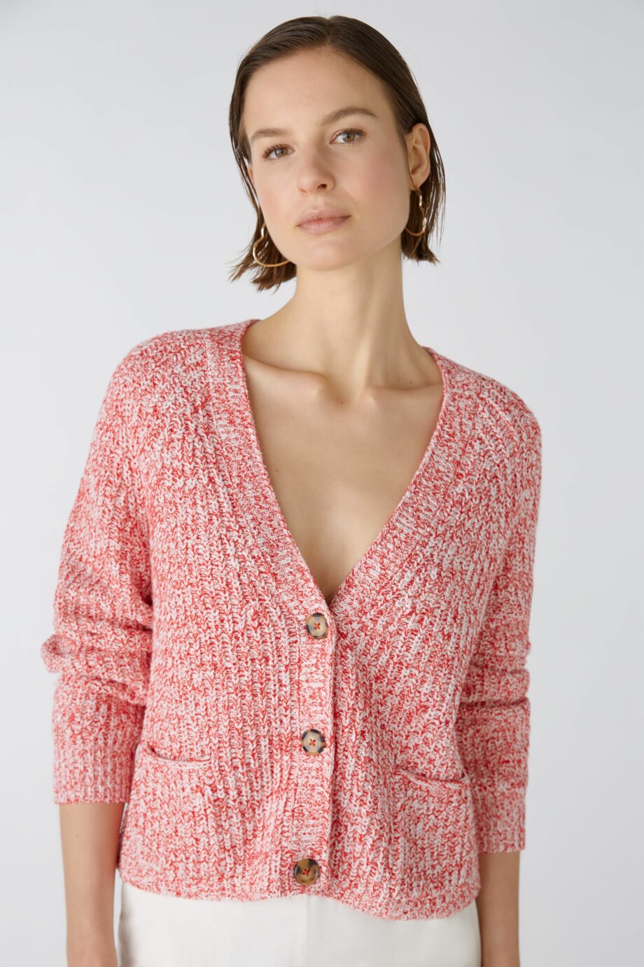 Oui Damen Strickjacke