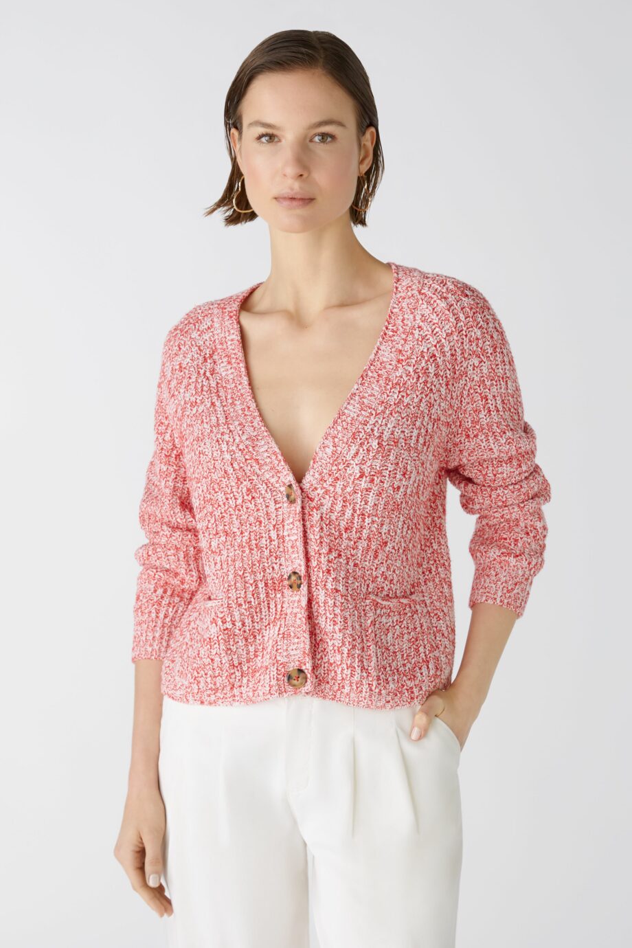 Oui Damen Strickjacke