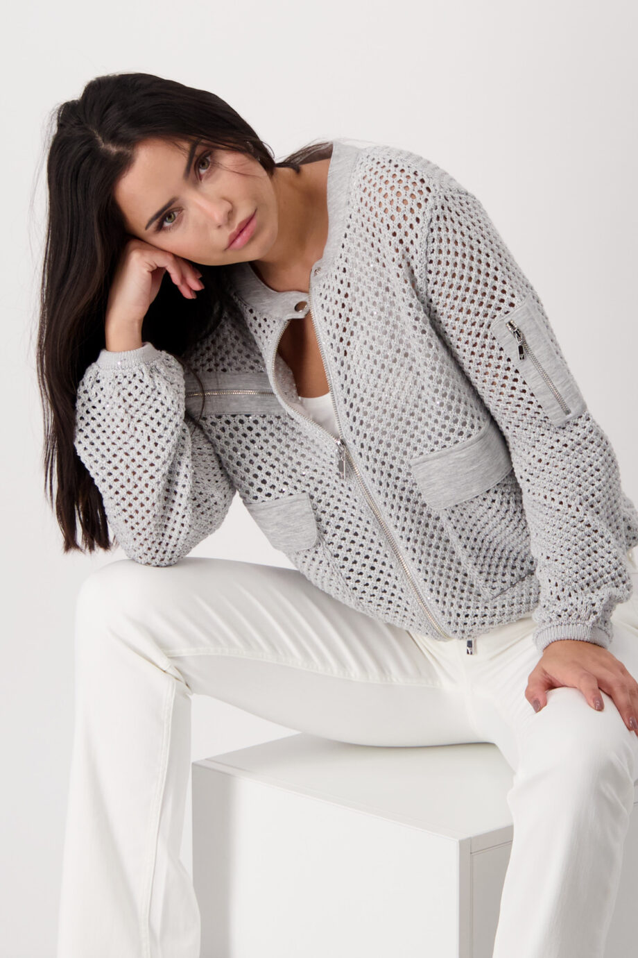 Monari Damen Strickjacke