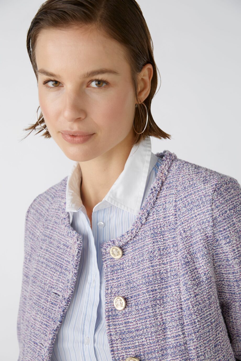 Oui Damen Strickjacke