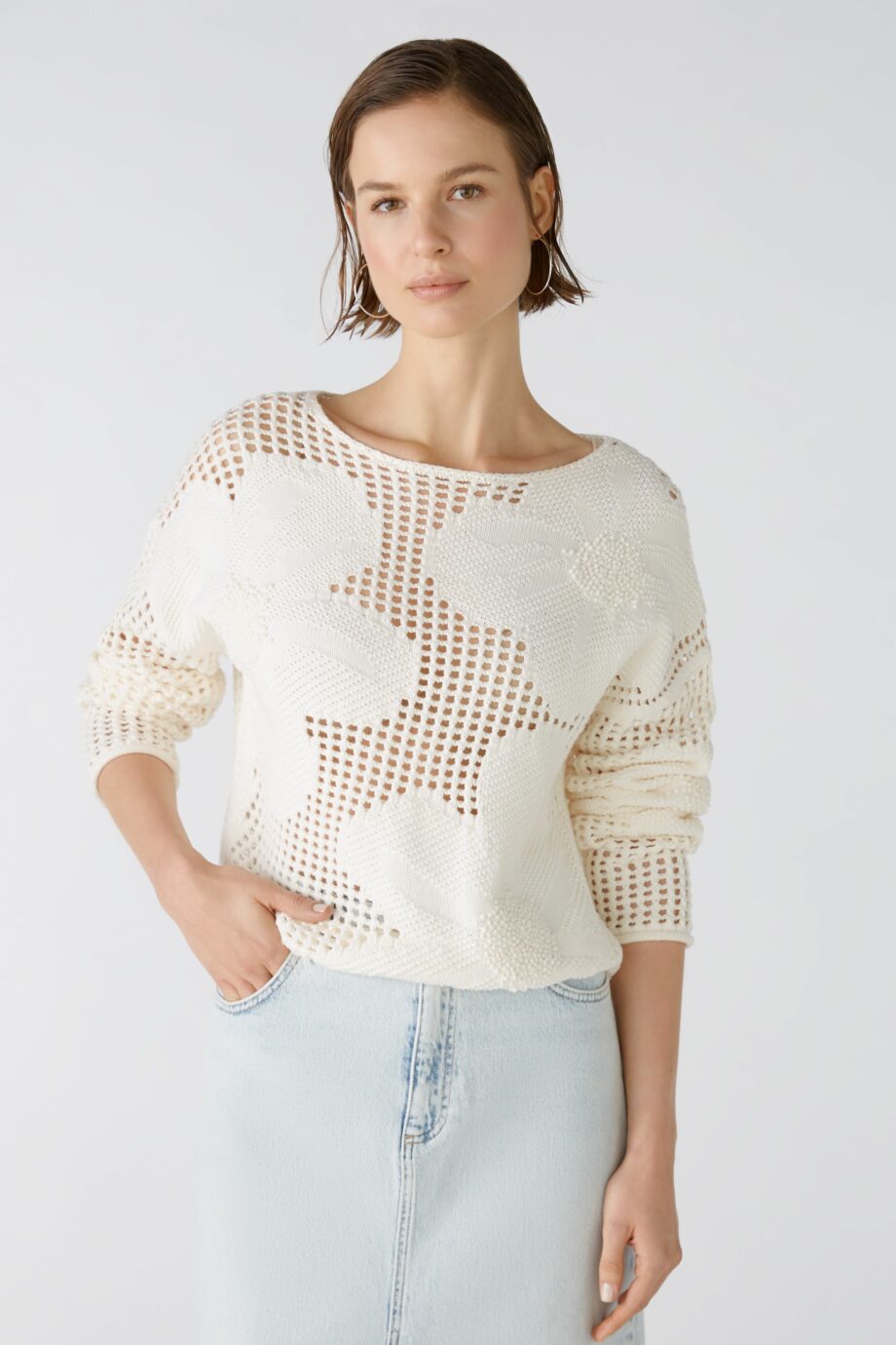 Oui Damen Pullover