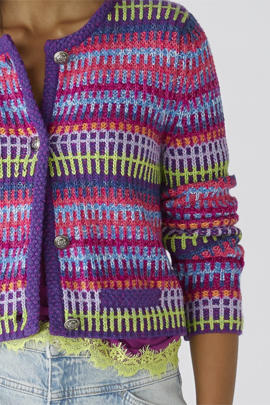 Oui Damen Strickjacke