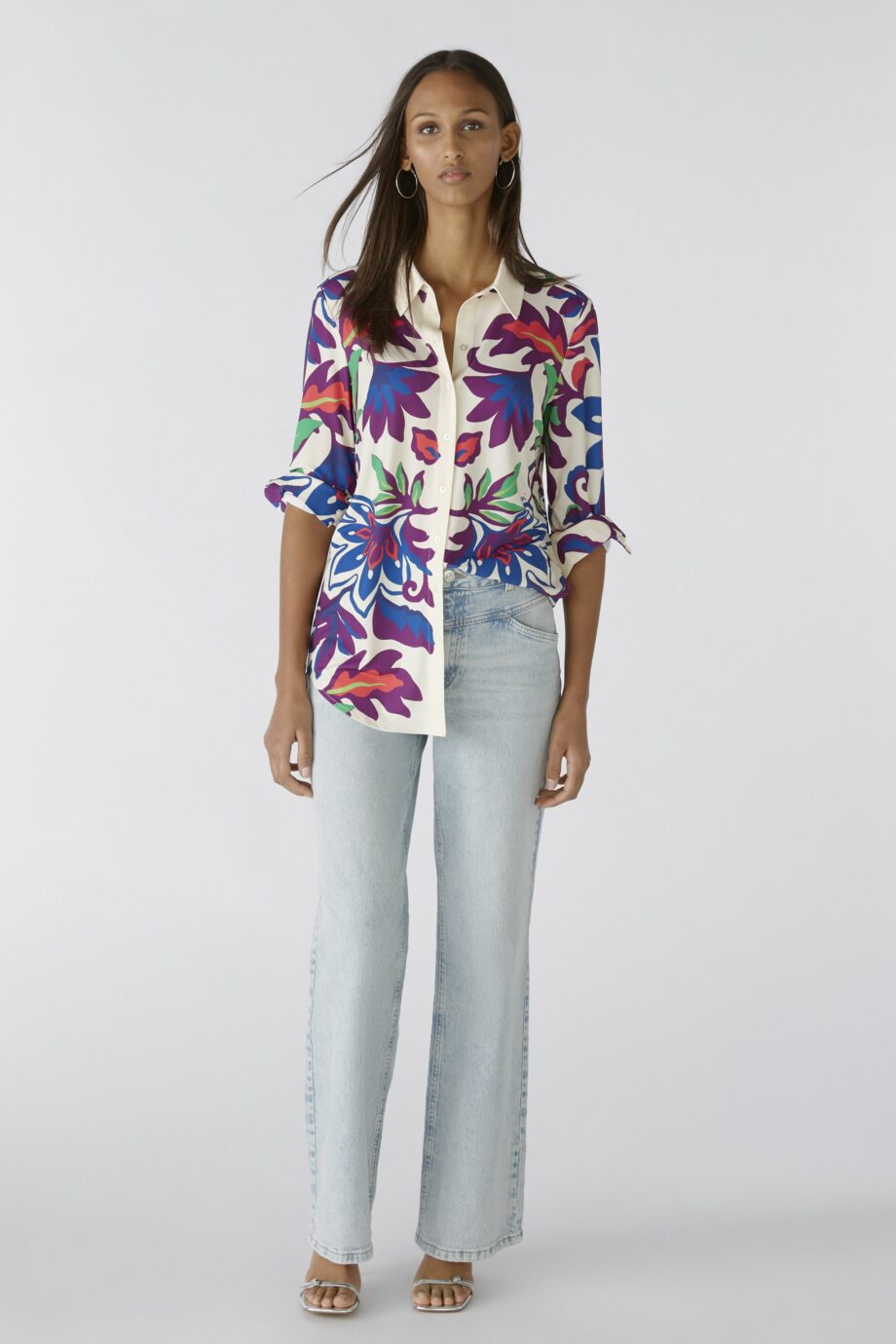 Oui Damen Bluse