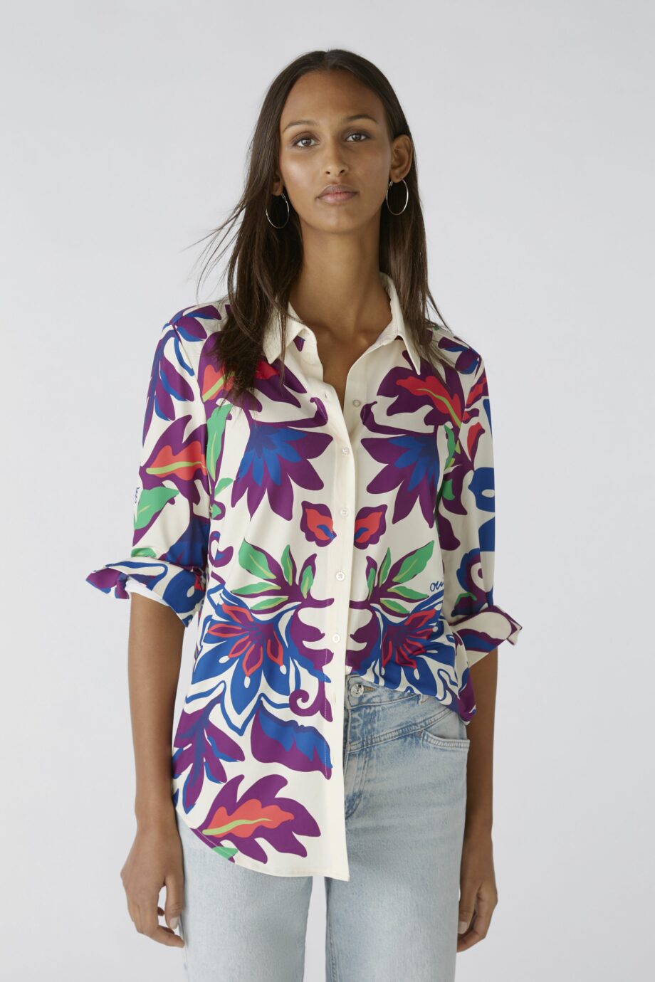 Oui Damen Bluse