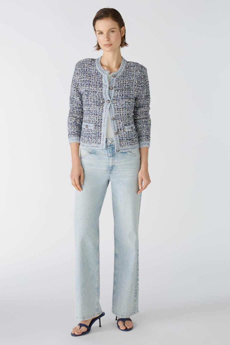 Oui Damen Strickjacke