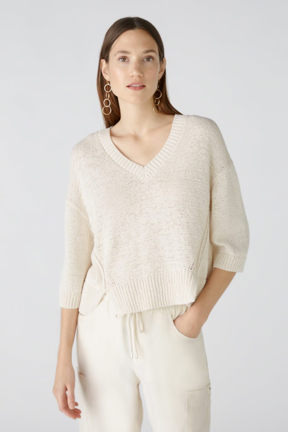 Oui Damen Pullover