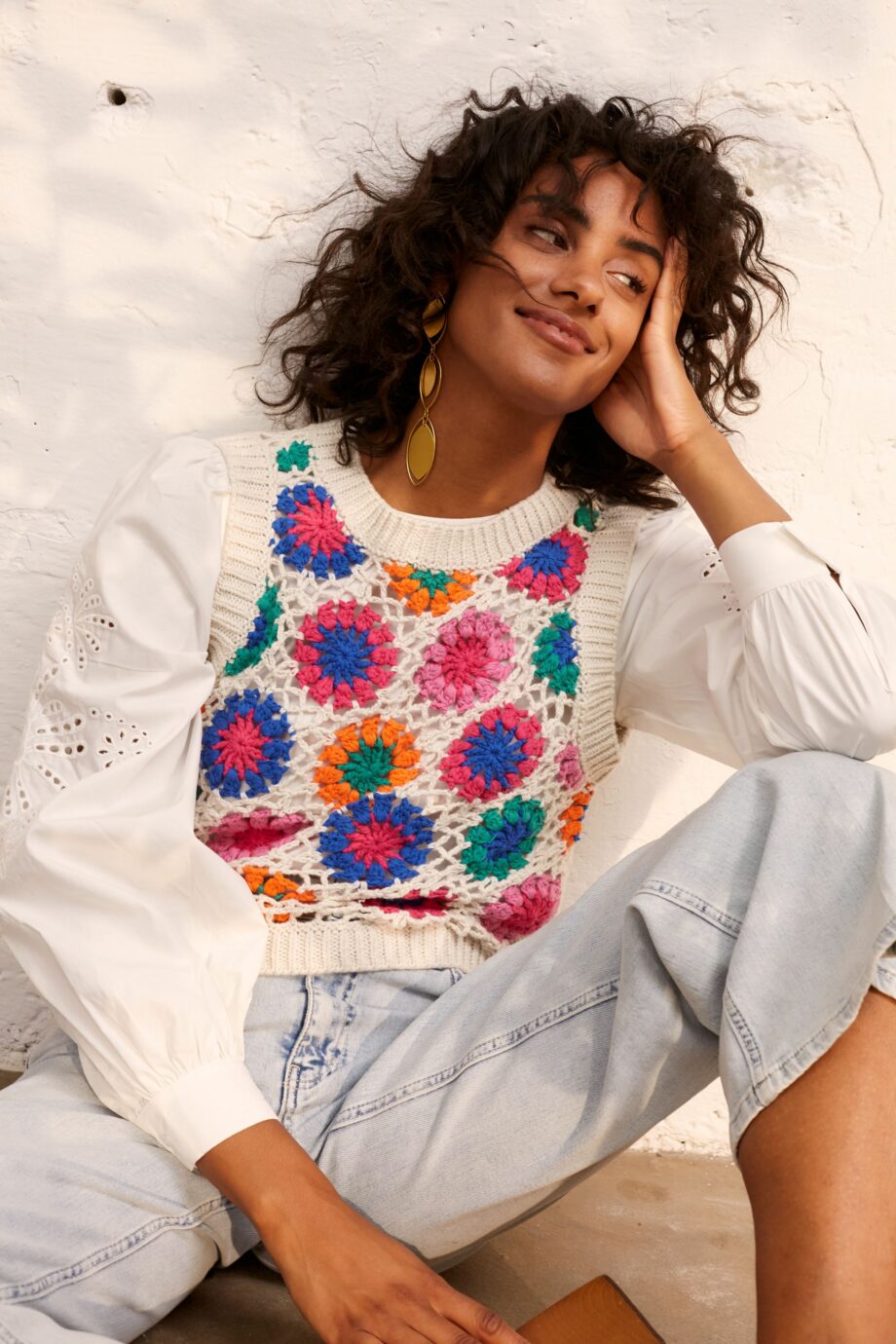 Oui Damen Pullunder