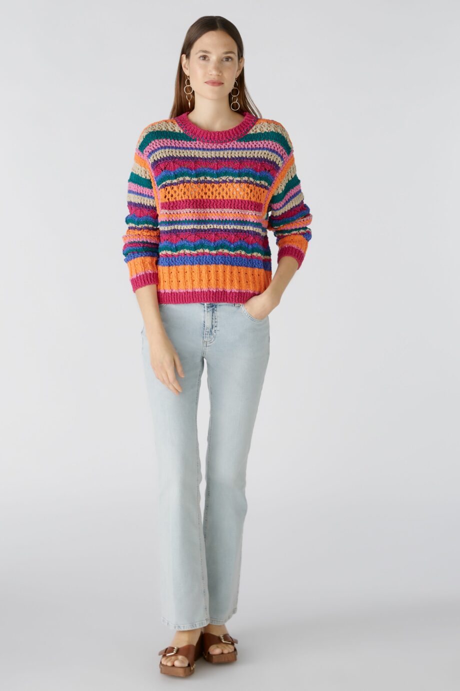 Oui Damen Pullover