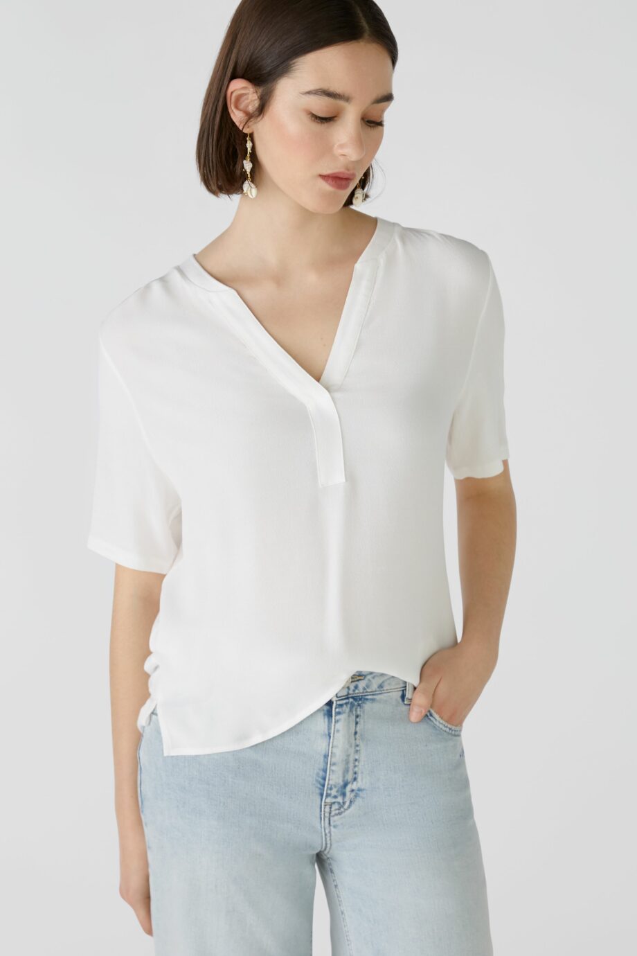 Oui Damen Bluse
