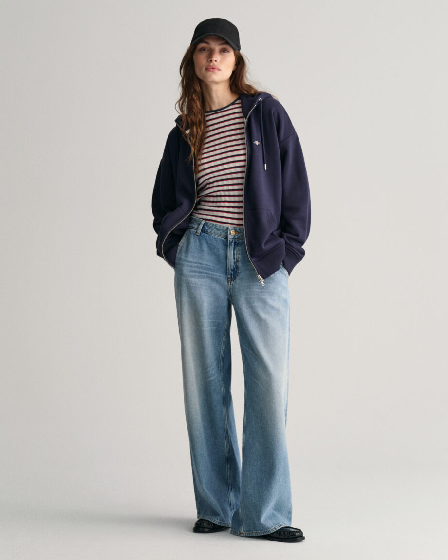 GANT Damen Sweatjacke