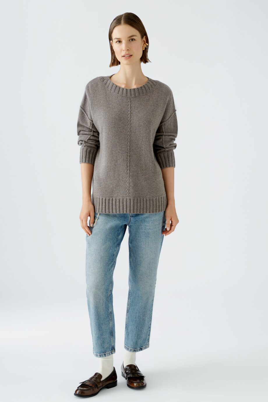Oui Damen Pullover