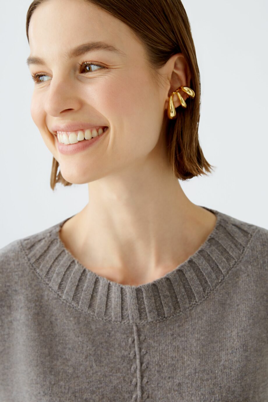 Oui Damen Pullover