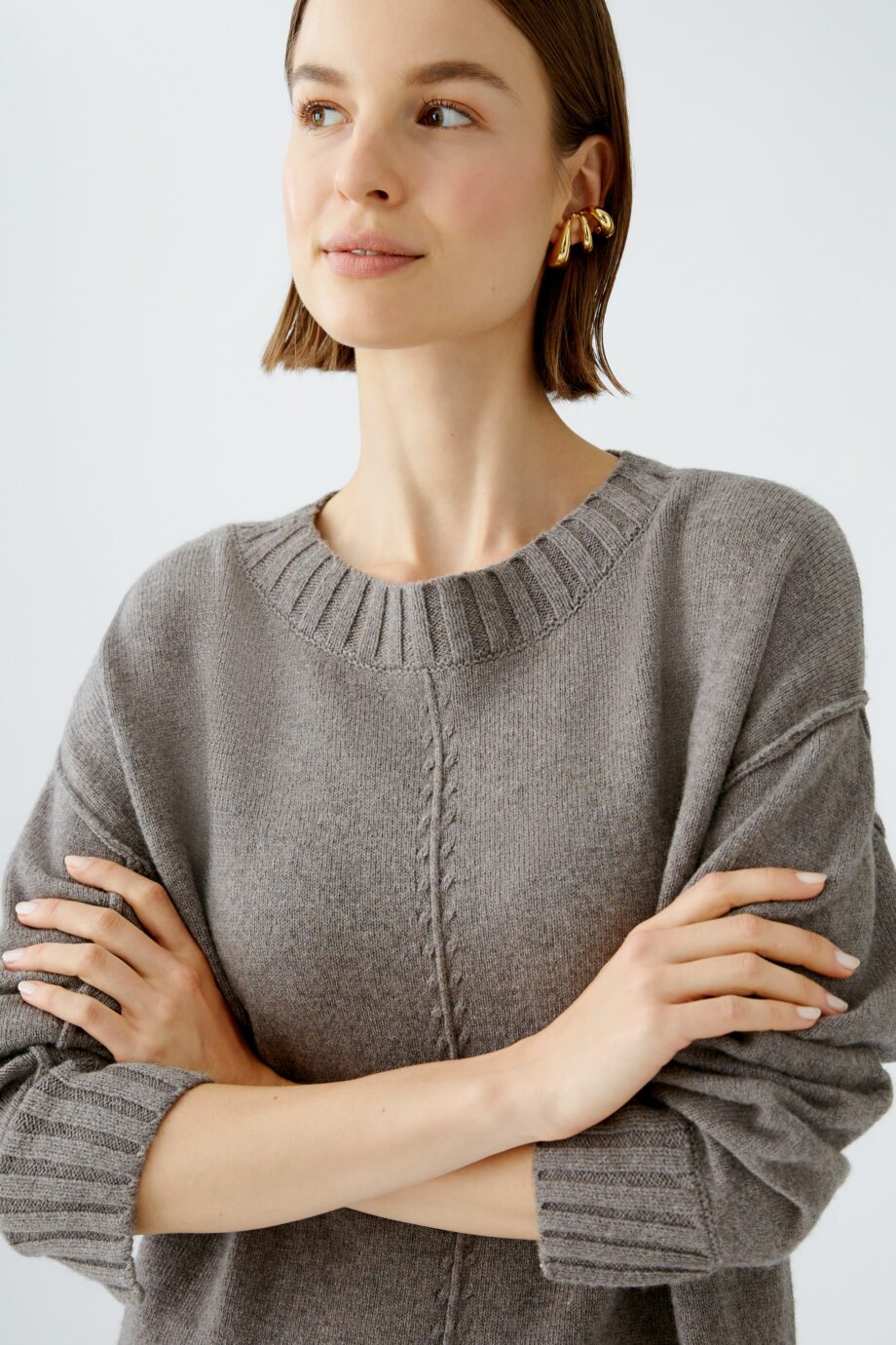 Oui Damen Pullover