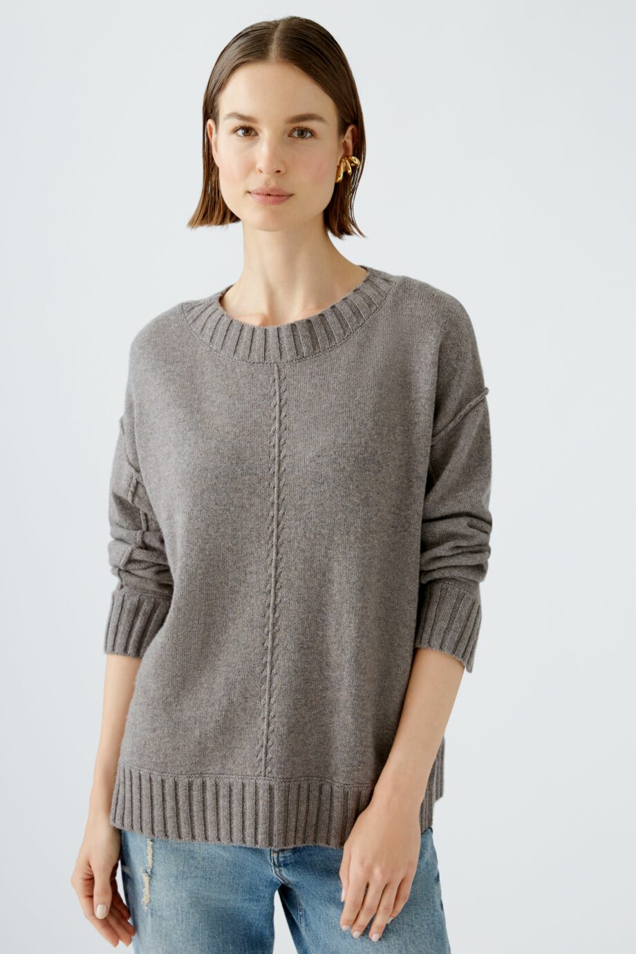 Oui Damen Pullover