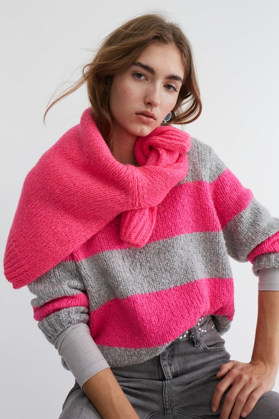 Oui Damen Pullover