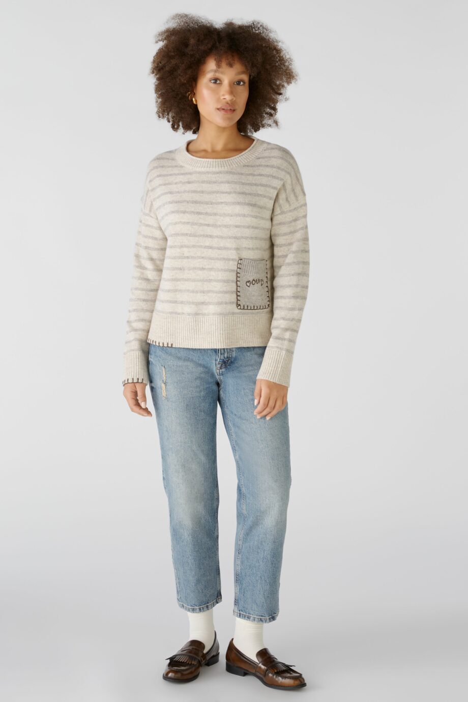 Oui Damen Pullover