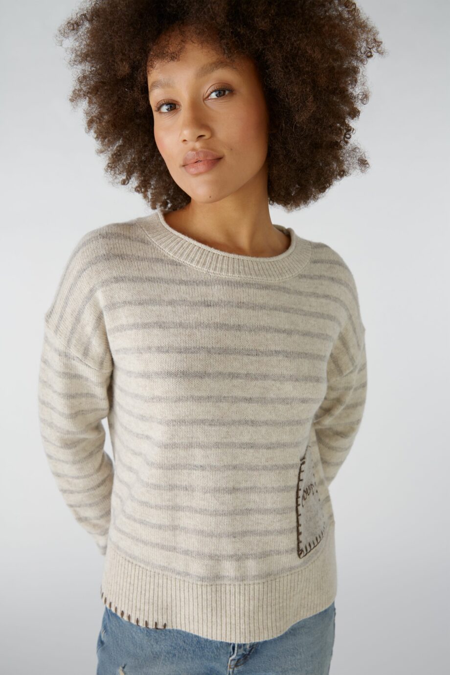 Oui Damen Pullover