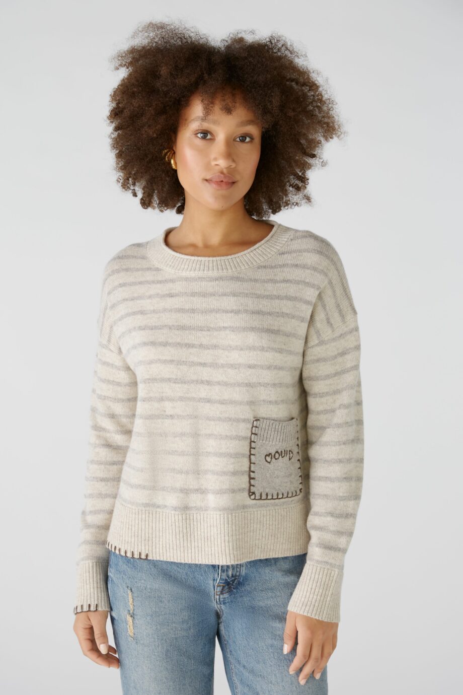 Oui Damen Pullover