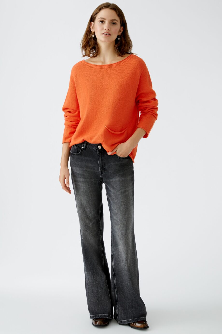 Oui Damen Pullover