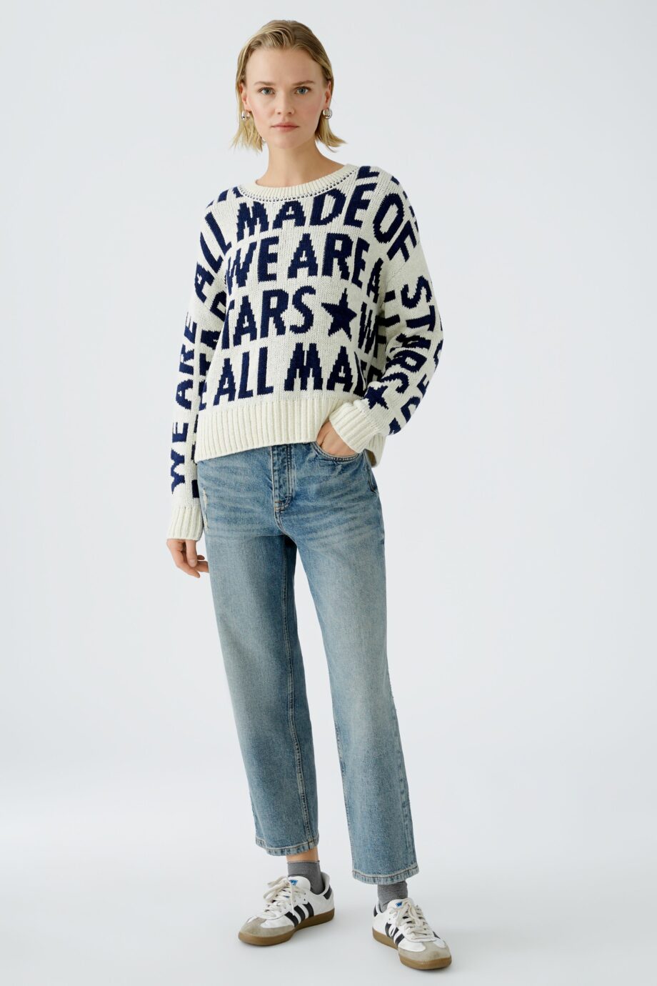 Oui Damen Pullover