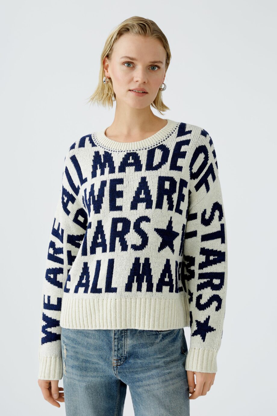 Oui Damen Pullover