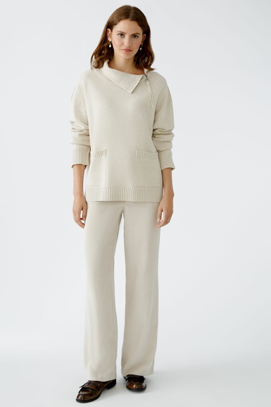 Oui Damen Cordhose