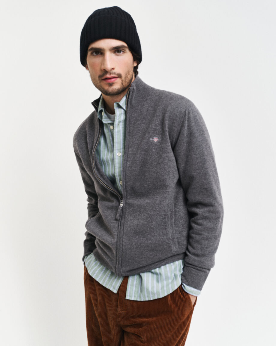 GANT Herren Strickjacke