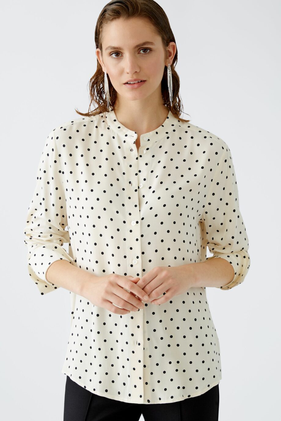 Oui Damen Bluse