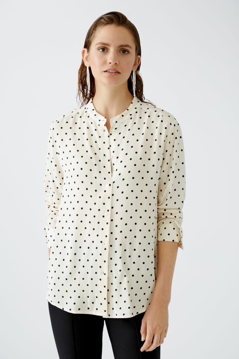 Oui Damen Bluse