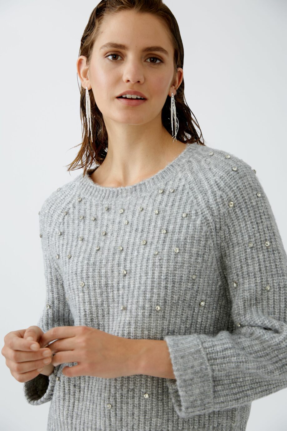 Oui Damen Pullover